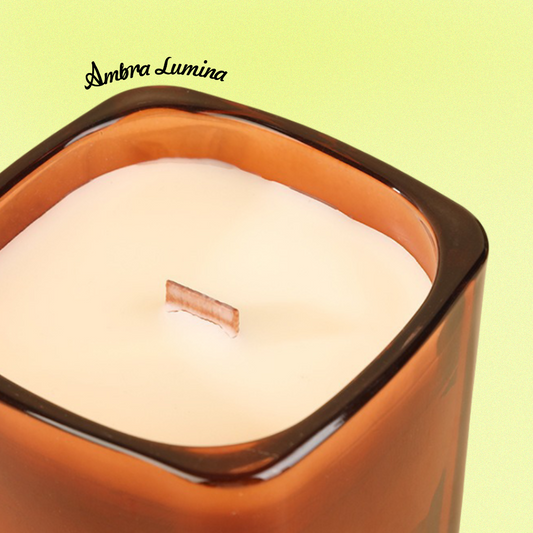 Custom OEM Scandinavian Candle Glass Containers - AmbraLumina