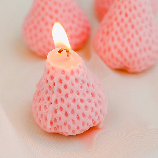 Strawberry Scented Aromatherapy Candles Gift Box - 9 Candles
