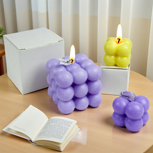 Colored Paraffin Candle Wax Aromatherapy- Custom Scented Candles Bulk - AmbraLumina