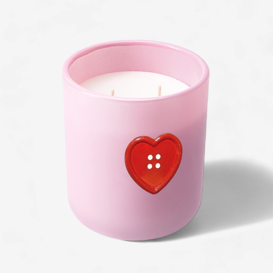 Valentine's Day Glass Aroma Candle