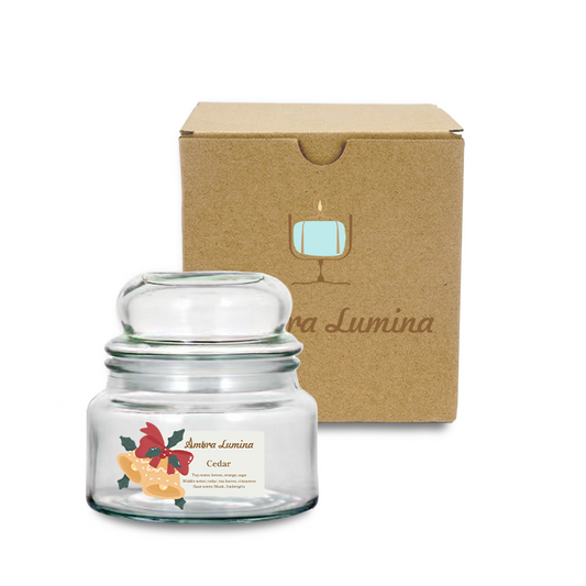 AmbraLumina Mushroom jar Christmas model aromatherapy