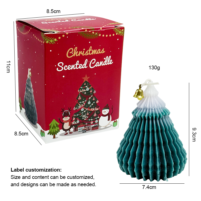 AmbraLumina Christmas Tree Scented Candle