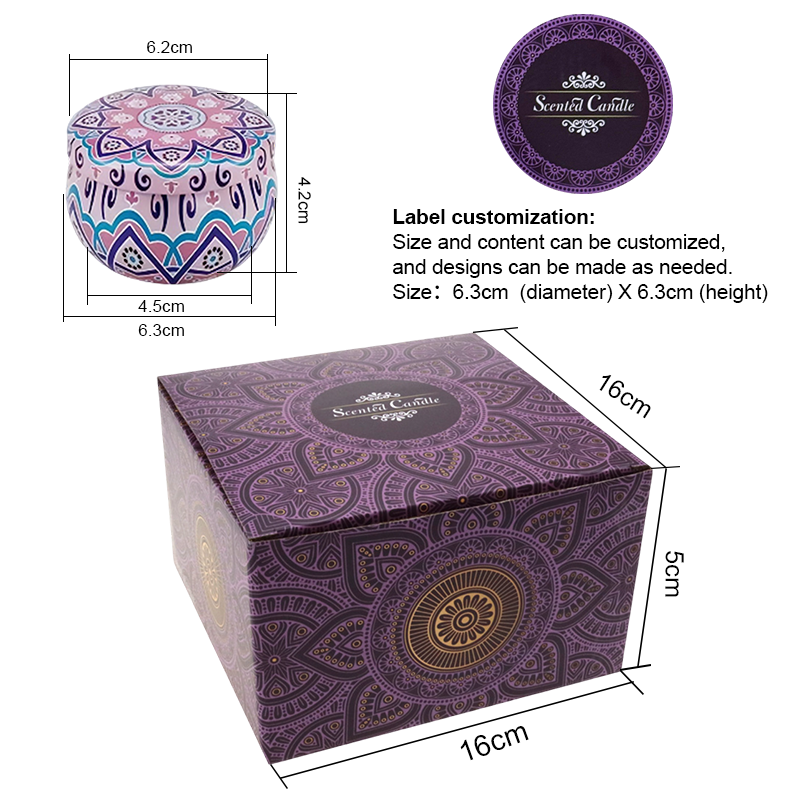 Illuminate Your Space with 2.2 Ounce Dried Flower Aromatherapy Candle - Perfect for Any Occasion - AmbraLumina