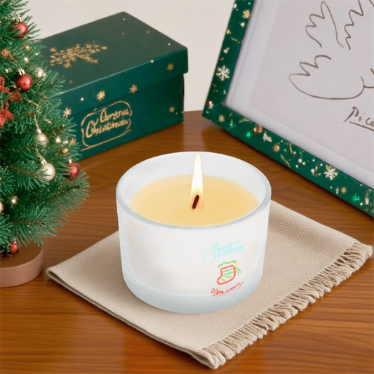 AmbraLumina Christmas themed scented candle gift box