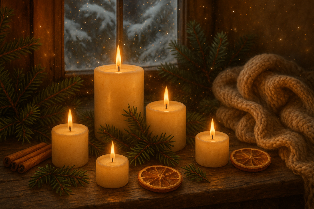 Winter Solstice & Christmas Magic: Cozy Moments with Natura Soy Candles
