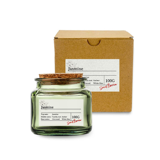 AmbraLumina Fully Customized Glass Jar Scented Candles