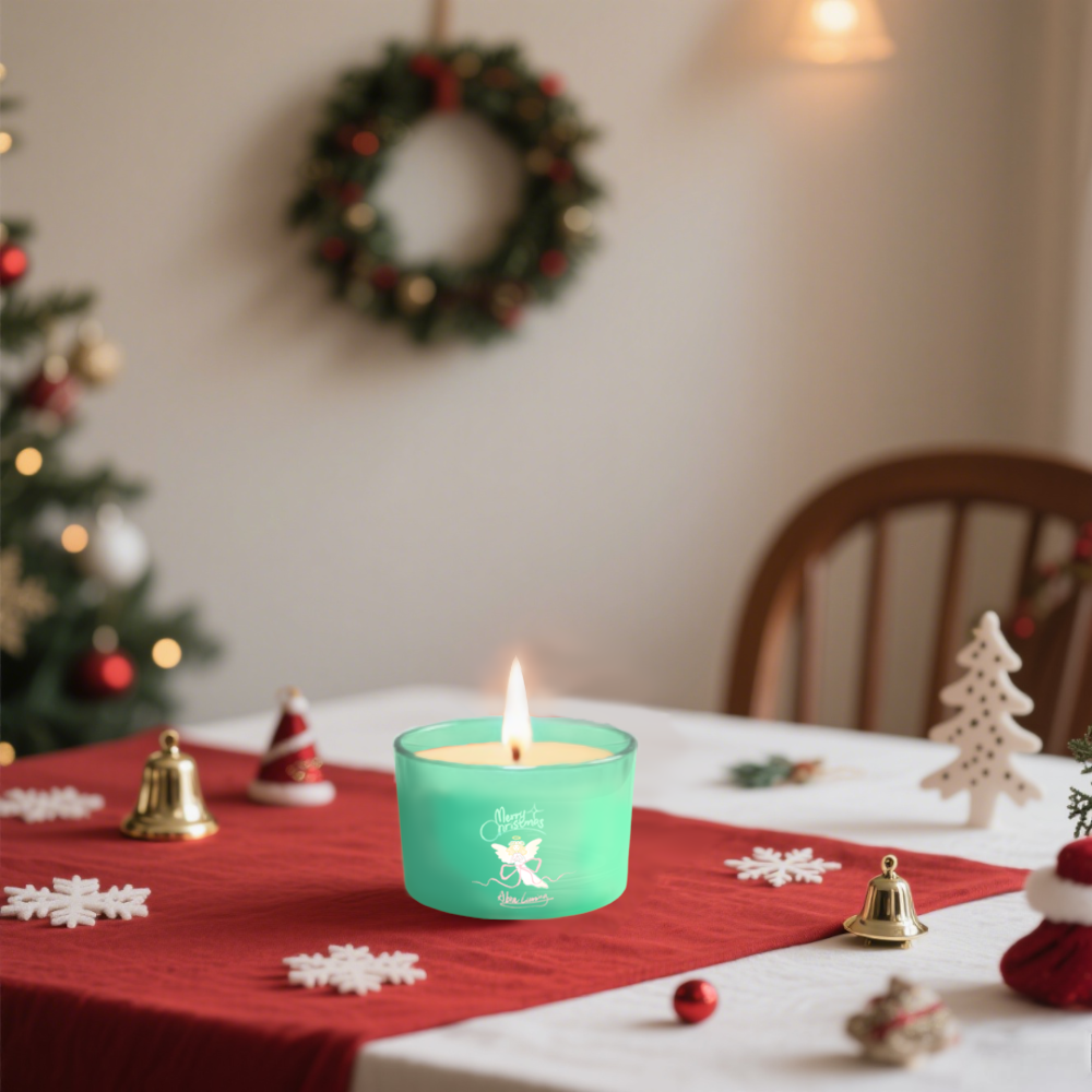 AmbraLumina Christmas themed scented candle gift box