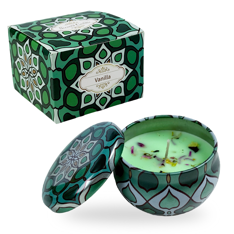 2.2oz Southeast Asian Flower Sprinkles Aromatherapy Candle – Single Pack - AmbraLumina