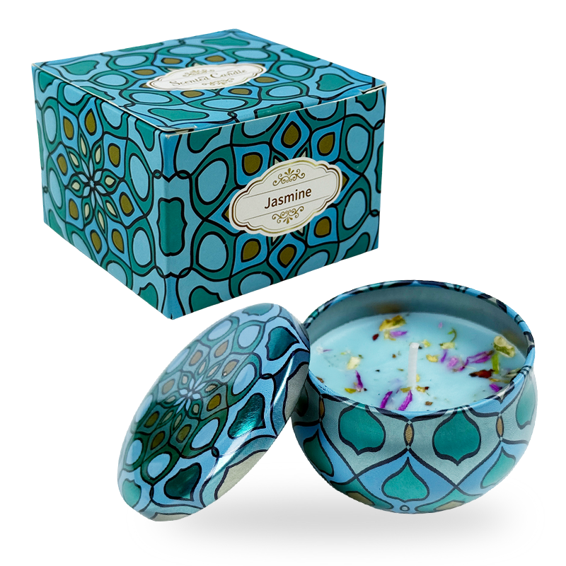 2.2oz Southeast Asian Flower Sprinkles Aromatherapy Candle – Single Pack - AmbraLumina