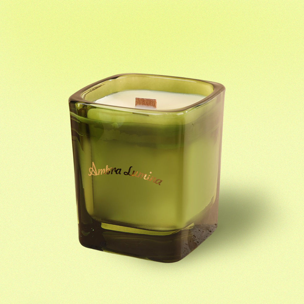 Custom OEM Scandinavian Candle Glass Containers - AmbraLumina