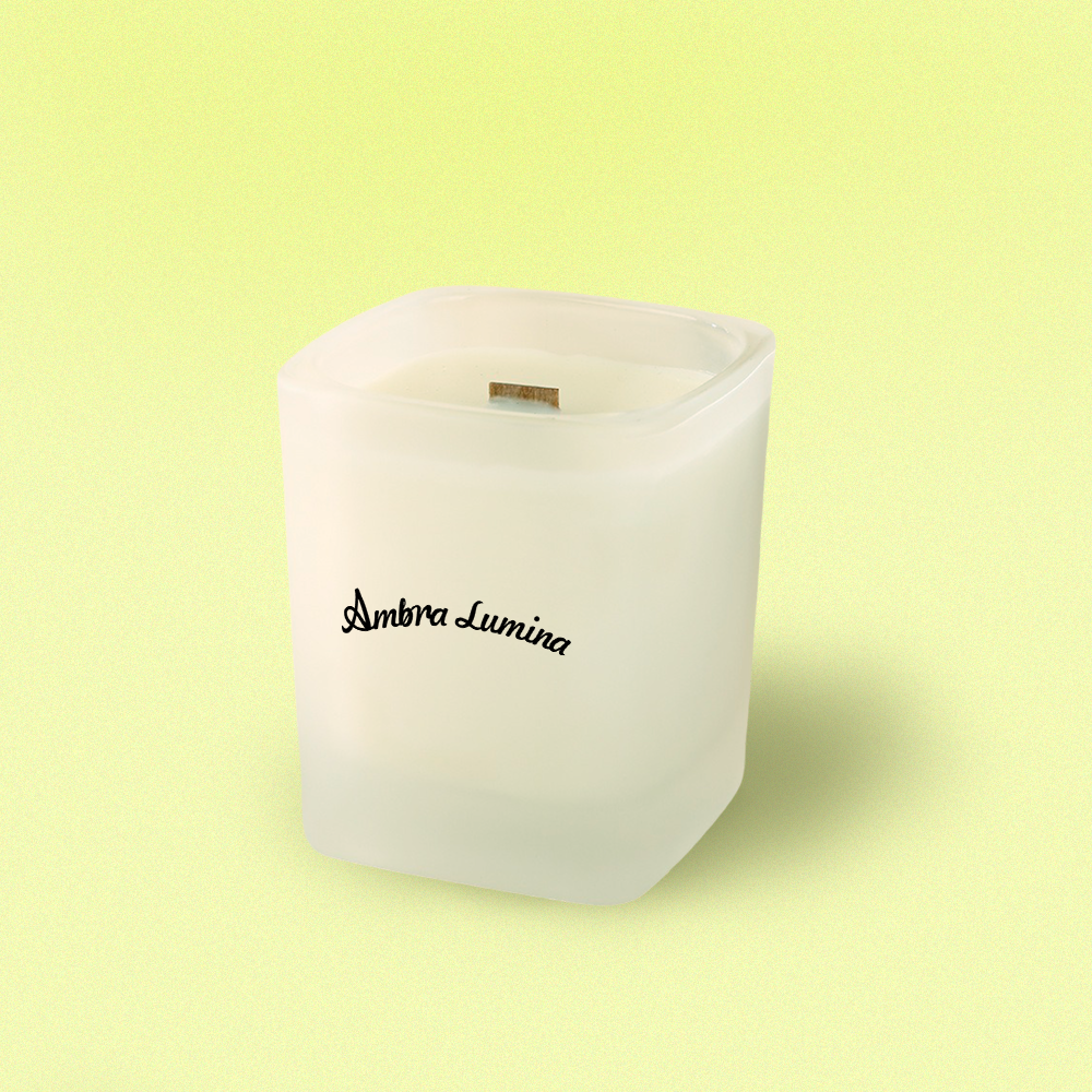 Custom OEM Scandinavian Candle Glass Containers - AmbraLumina